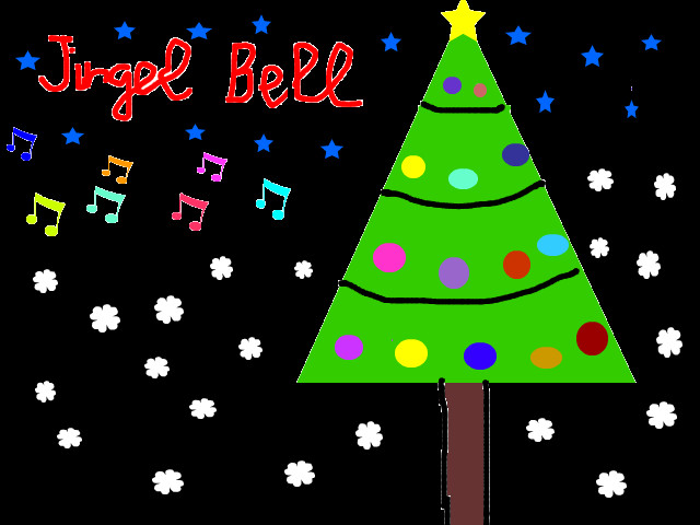 hoa-si-nhi/xem-tranh/100214/cay-thong-noel-va-bai-hat-jingel-bell.html