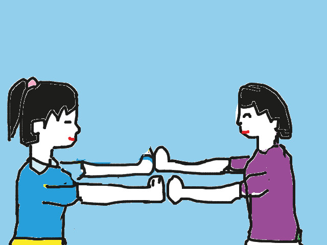 hoa-si-nhi/xem-tranh/100254/La-ban-than-mai-mai.html