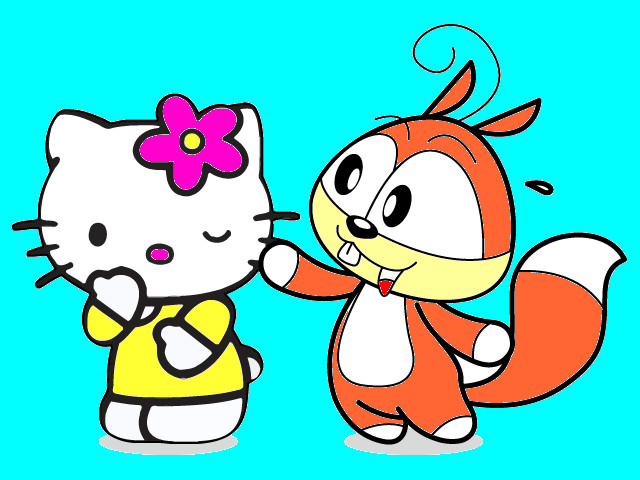 hoa-si-nhi/xem-tranh/107834/Hello-kitty-and-Soc-Nhi.html