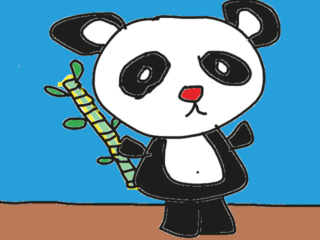 hoa-si-nhi/xem-tranh/109240/panda.html
