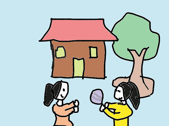 hoa-si-nhi/xem-tranh/110706/nha-cua-em.html