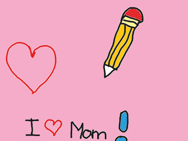 hoa-si-nhi/xem-tranh/115318/I-love-mom.html