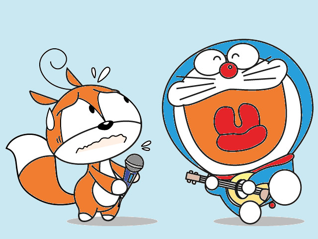 hoa-si-nhi/xem-tranh/117677/soc-nhi-va-doraemon.html