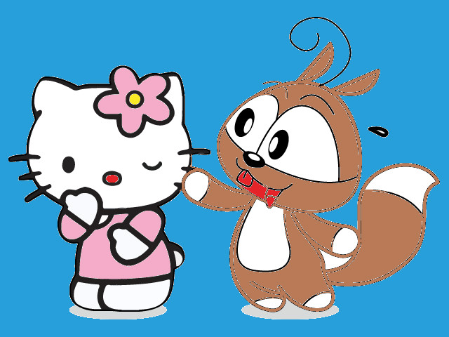 hoa-si-nhi/xem-tranh/118553/Hi-kitty.html