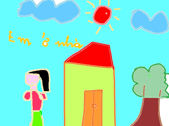 hoa-si-nhi/xem-tranh/119491/em-o-nha.html