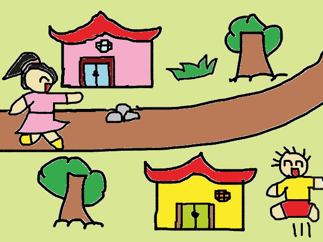 hoa-si-nhi/xem-tranh/119548/que-huong-than-tien.html