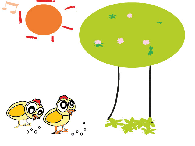 hoa-si-nhi/xem-tranh/121176/chu-ga-an.html