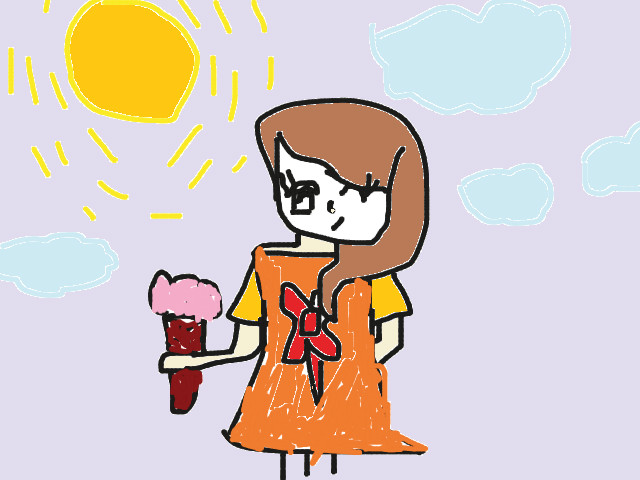 hoa-si-nhi/xem-tranh/121459/co-be-ice-cream.html