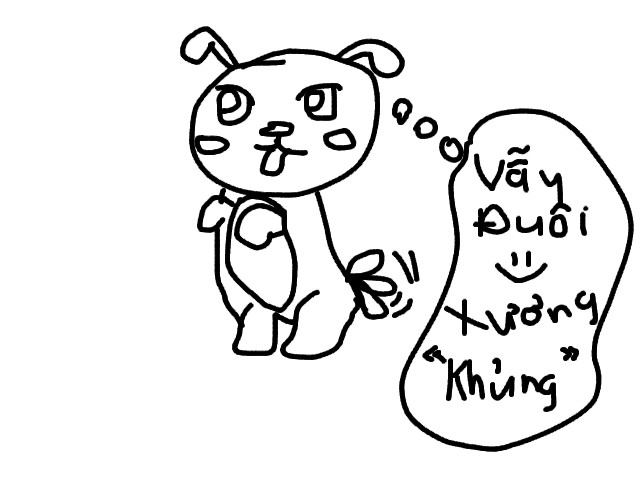 hoa-si-nhi/xem-tranh/126082/chu-cho-thong-minh.html