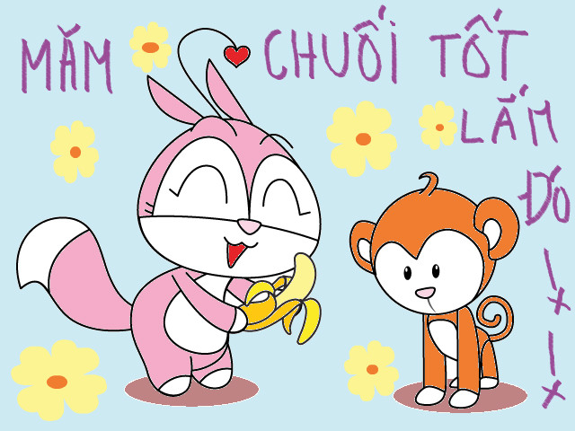 hoa-si-nhi/xem-tranh/133650/khi-con-mam-chuoi.html