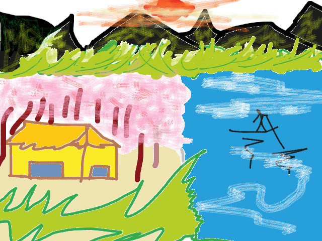 hoa-si-nhi/xem-tranh/140915/que-huong.html