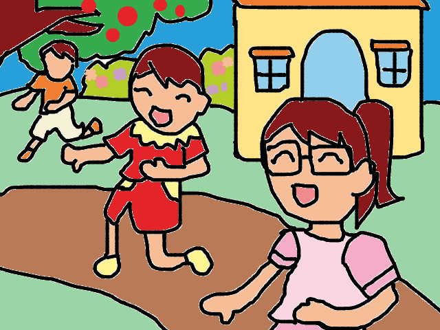 hoa-si-nhi/xem-tranh/141409/Cung-chi-chay-bo.html