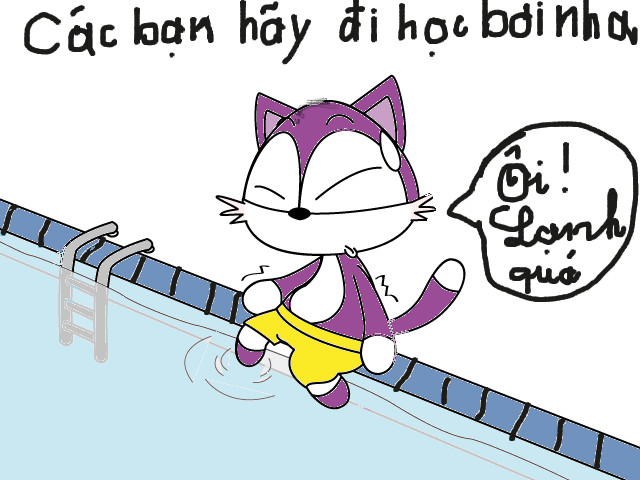 hoa-si-nhi/xem-tranh/144054/meo-meo-di-boi.html