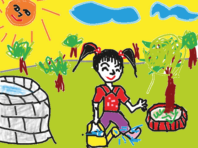 hoa-si-nhi/xem-tranh/146839/trong-cay-xanh.html