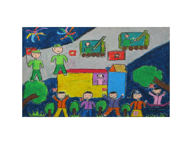 hoa-si-nhi/xem-tranh/15012/Mung-Dat-Nuoc-Chien-Thang.html