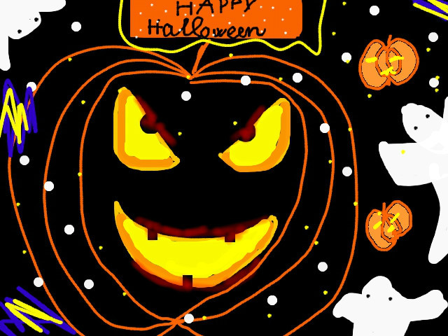 hoa-si-nhi/xem-tranh/153776/halloween-trai-bi-ma.html