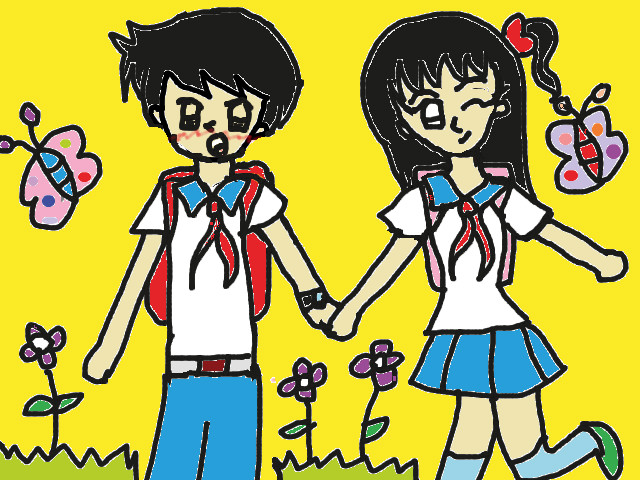 hoa-si-nhi/xem-tranh/154107/Doi-ban-than.html