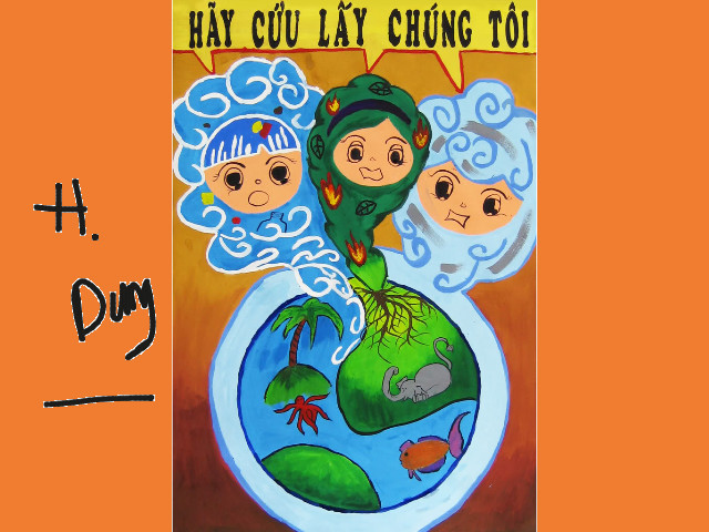 hoa-si-nhi/xem-tranh/154419/hay-cuu-lay-chung-toi.html