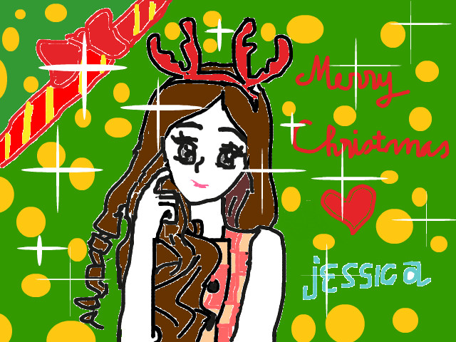 hoa-si-nhi/xem-tranh/154971/merry-chrismas-jessica.html