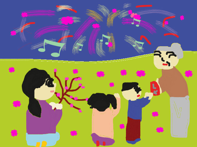 hoa-si-nhi/xem-tranh/155700/khuc-nhac-mua-xuan.html