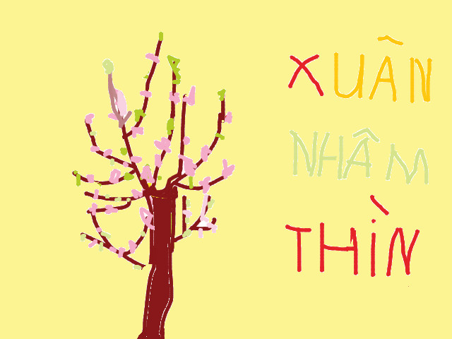 hoa-si-nhi/xem-tranh/155890/mung-xuan-Nham-Thin.html