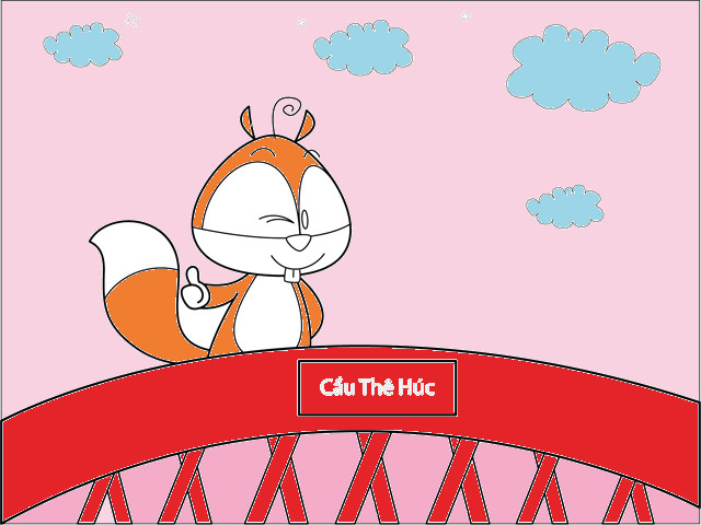 hoa-si-nhi/xem-tranh/157355/Soc-Nhi-tren-cau-The-Huc.html