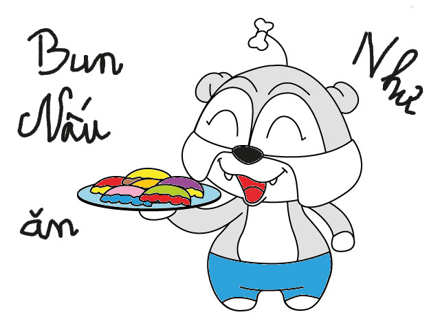 hoa-si-nhi/xem-tranh/157563/bun-nau-an.html