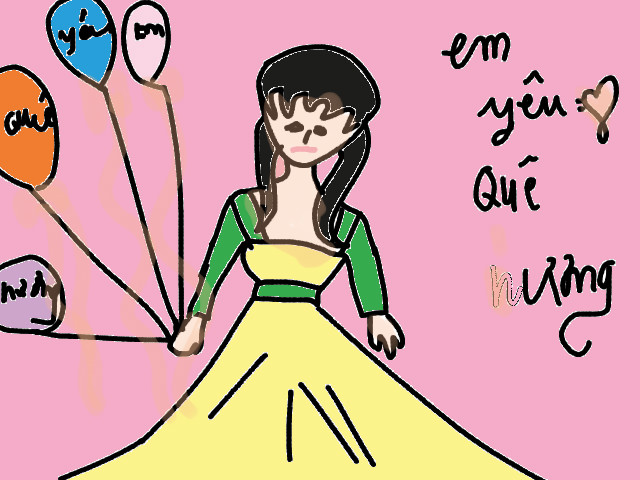 hoa-si-nhi/xem-tranh/158306/em-yeu-que-que-huong.html