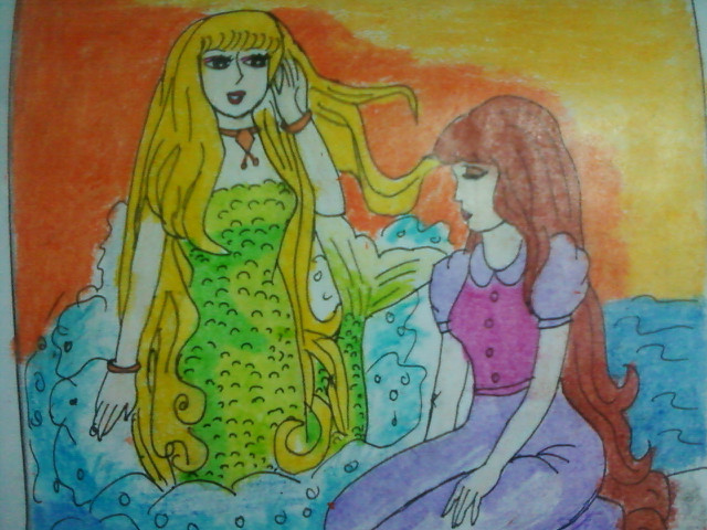 hoa-si-nhi/xem-tranh/158328/nang-tien-ca-va-co-gai-mu.html