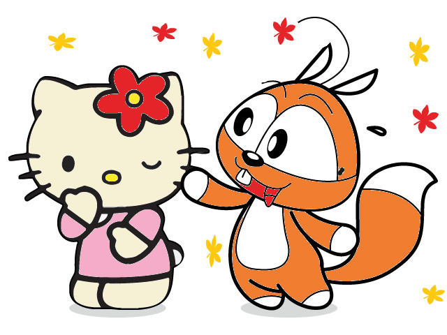 hoa-si-nhi/xem-tranh/158502/Soc-Nhi-va-meo-Kitty.html
