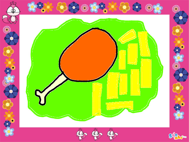hoa-si-nhi/xem-tranh/159665/ga-ran.html