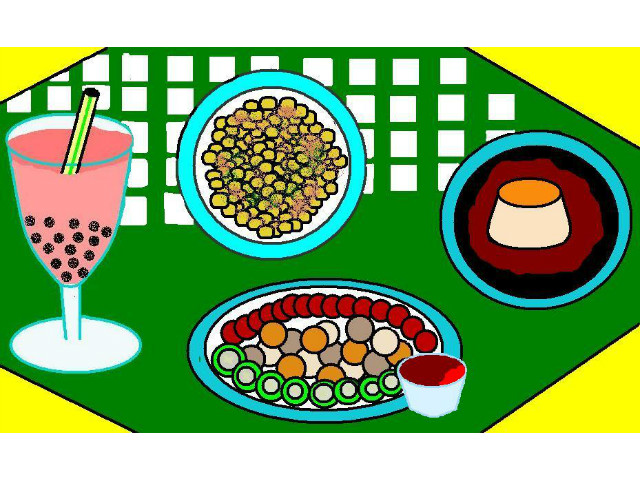 hoa-si-nhi/xem-tranh/160013/bua-tiec-o-quan-tra-sua.html