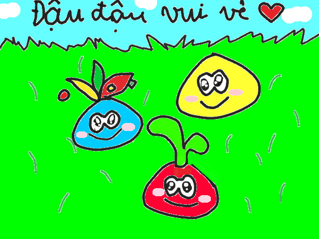 hoa-si-nhi/xem-tranh/160697/Dau-dau-vui-ve.html
