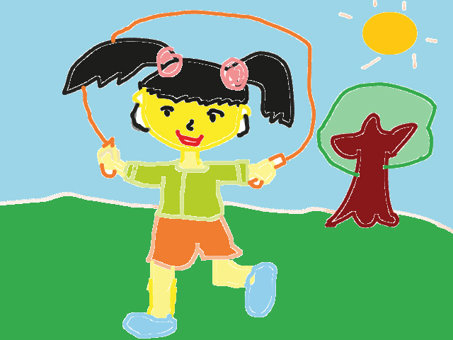 hoa-si-nhi/xem-tranh/161796/Em-nhay-day.html