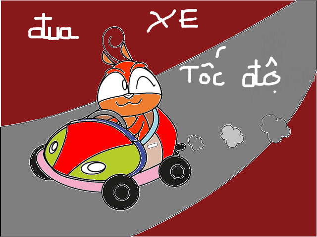 hoa-si-nhi/xem-tranh/162292/Dua-xe-toc-do.html