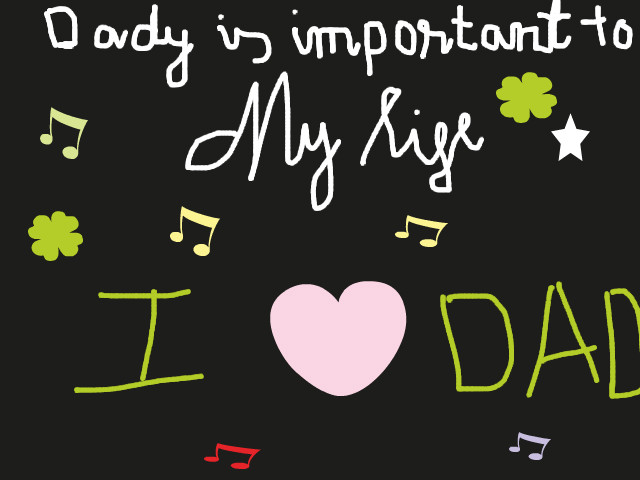 hoa-si-nhi/xem-tranh/162404/MY-DAD-IS-VERY-IMPORTANT.html