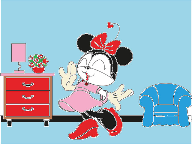 hoa-si-nhi/xem-tranh/162875/Soc-Ut-bien-thanh-chuot-Minnie.html