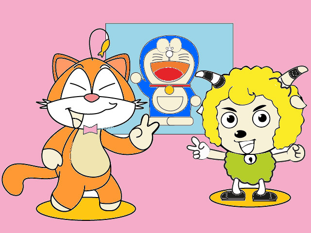 hoa-si-nhi/xem-tranh/163617/Meo-Meo-ve-Doraemon.html