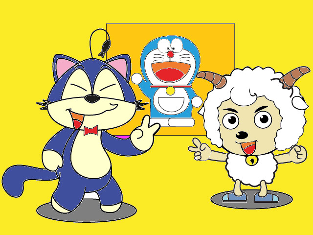 hoa-si-nhi/xem-tranh/163649/Meo-Meo-va-cuu.html