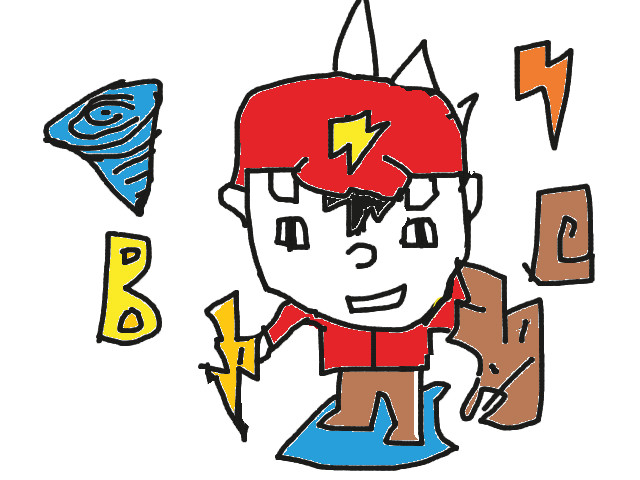 hoa-si-nhi/xem-tranh/166574/Cau-be-BoBoiBoy.html