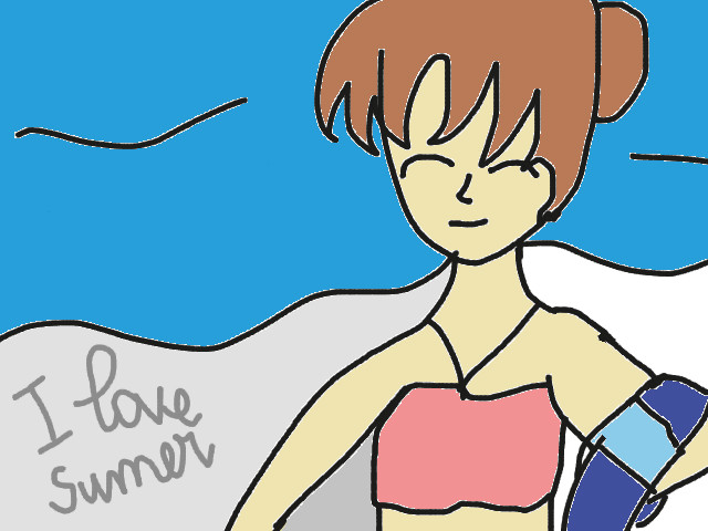 hoa-si-nhi/xem-tranh/166741/i-love-summer-i-love-English.html