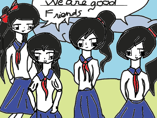 hoa-si-nhi/xem-tranh/166770/we-are-good-friends.html