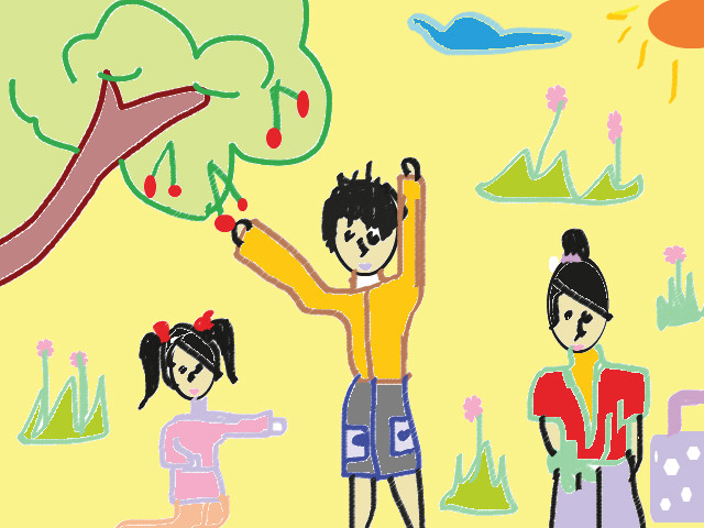 hoa-si-nhi/xem-tranh/169132/gia-dinh-hanh-phuc.html