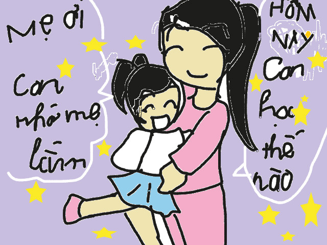 hoa-si-nhi/xem-tranh/170053/Me-va-em.html