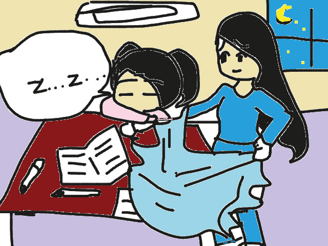 hoa-si-nhi/xem-tranh/170751/Nhung-dem-hoc-bai.html