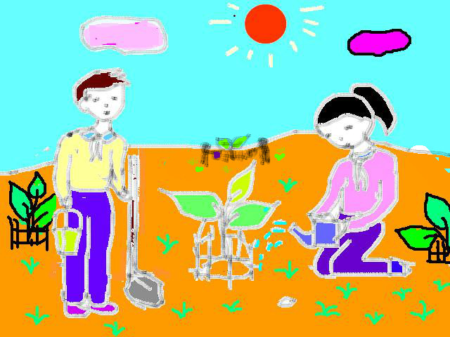 hoa-si-nhi/xem-tranh/170762/Trong-cay.html