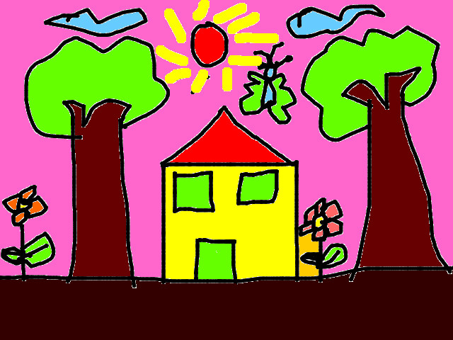 hoa-si-nhi/xem-tranh/17154/ngoi-nha-cua-em.html