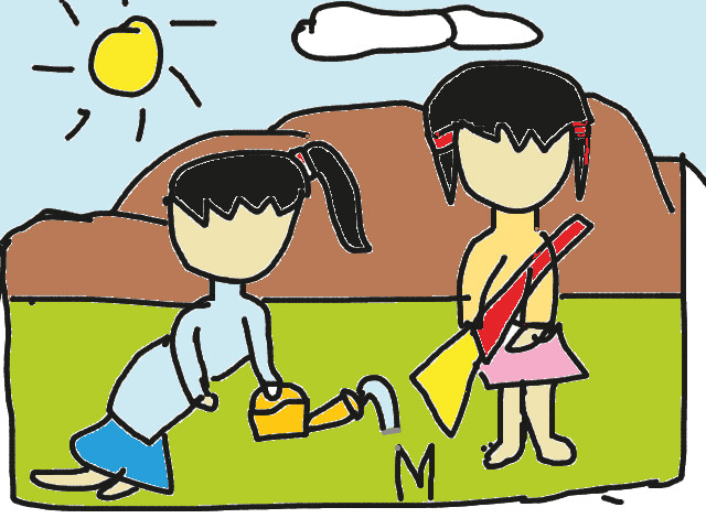 hoa-si-nhi/xem-tranh/172847/Mua-he-xanh.html