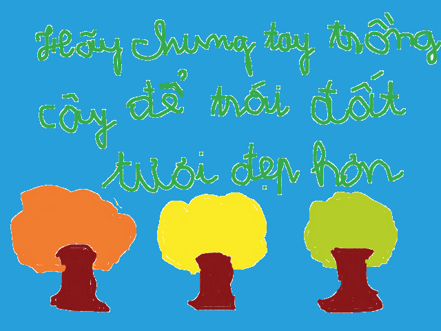hoa-si-nhi/xem-tranh/173739/Trai-dat-tuoi-dep.html