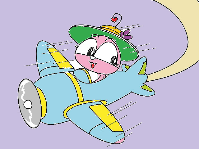 hoa-si-nhi/xem-tranh/174818/Soc-Ut-fly-a-plane.html